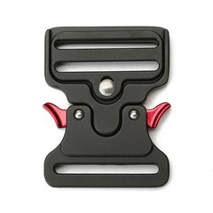 Tactical Quick Release Buckle Black for 50-52mm Webbing, Heavy Duty Belt Buckle