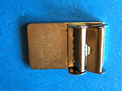 The Who Rock Band Union Jack UK British Flag Belt Buckle Small Dress pants Size
