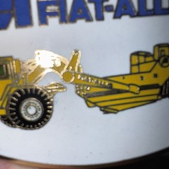 Fiat-Allis Construction Scraper Belt Buckle Rare Free Shipping Rare Vintage
